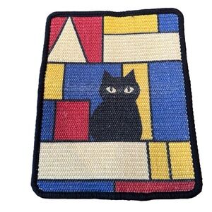 Colorful Cat Design Wall Art Cat Scratcher